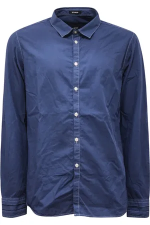 OFFICINA 36 Skjorte, Herre, Blå, 2XL, Casual skjorte Model 0353605776