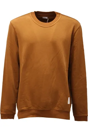 OFFICINA 36 Sweathshirts & Hoodies, Herre, Gul, XL, Bomuld, Okker Gul Bomuldssweater