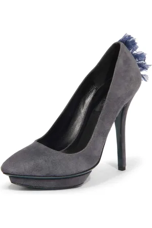 Patrizia Pepe Sko, Dame, Blå, 39 EU, Suede, Suede sko lavet i Italien