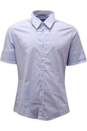 D.A. Daniele Alessandrini Skjorte, Herre, Blå, XL, Herreskjorte i moderne stil
