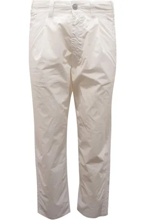 Stone Island Bukser, Herre, Hvid, W29, Løse Bukser Lavet i Italien
