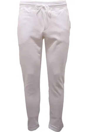 Paul & Shark Bukser, Herre, Hvid, S, Bomuld, Sweatpants 22411411 Hvid Bomuld Justerbar