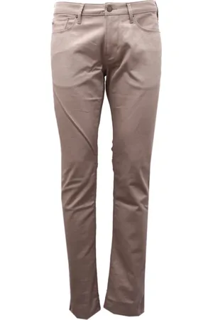 Emporio Armani Bukser, Herre, , W31, Bomuld, Slim Fit Bomuld Bukser 5 Lomme