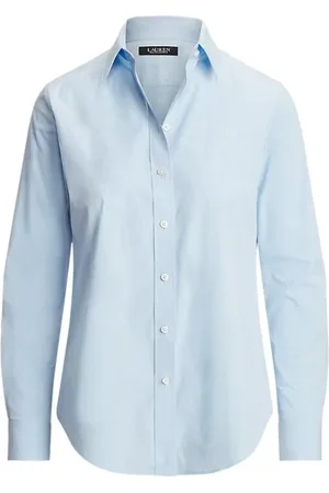 Ralph Lauren Bluser & Skjorter, Dame, Blå, XL, Skjorte