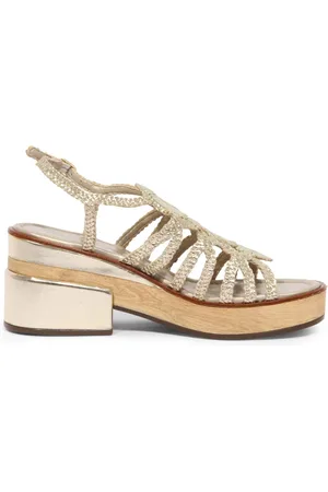 Pon´s quintana Sko, Dame, Gul, 41 EU, Denis Sandal Platin Model 9898
