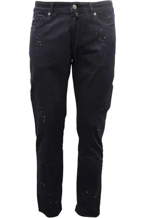Briglia 1949 Jeans, Herre, Blå, W32, Blå Ribot-C Bukser med Lommer