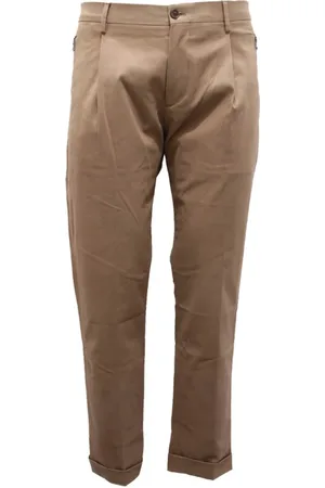 Etro Bukser, Herre, Brun, XL, Bomuld, Slim Fit Army Green Bomuld Bukser
