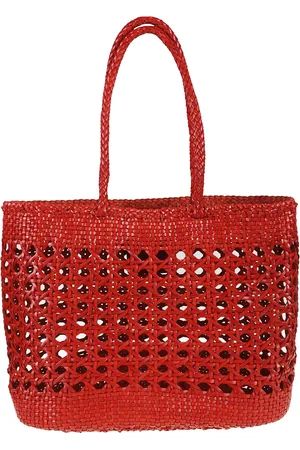Dragon Diffusion Taske, Dame, Rød, ONE SIZE, Læder, Elegant Læder Shopper Taske Rød