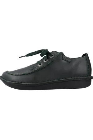 Clarks Sko, Herre, Grøn, 38 EU, Uld, Sko