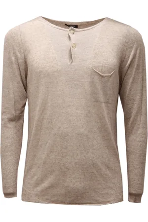 OFFICINA 36 Strik, Herre, , S, Uld, Slub Sweater Made in Italy