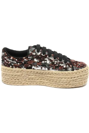 Jeffrey Campbell Sko, Dame, Flerfarvet, 40 EU, Jute, Jute Kile Sko