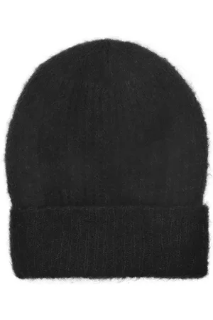 American Dreams Tilbehør, Dame, Sort, ONE SIZE, Uld, Mohair Beanie Sort