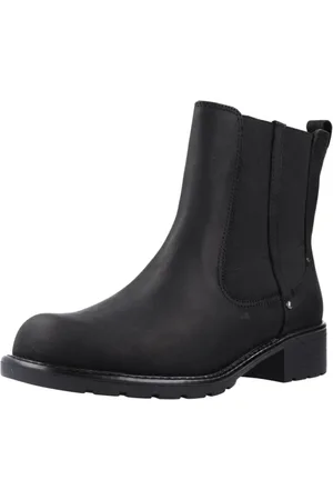 Clarks Sko, Dame, Sort, 39 EU, Klassiske Chelsea-støvler til kvinder