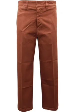 DEPARTMENT FIVE Bukser, Dame, Brun, W26, Italienske Crop Bukser Lavet i Italien