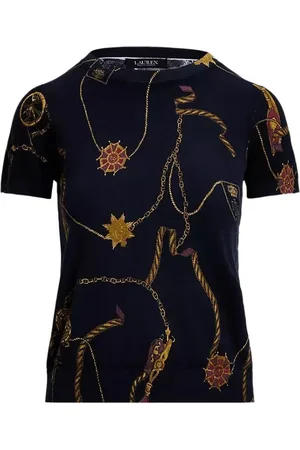 Ralph Lauren Top, Dame, Blå, M, Vesta