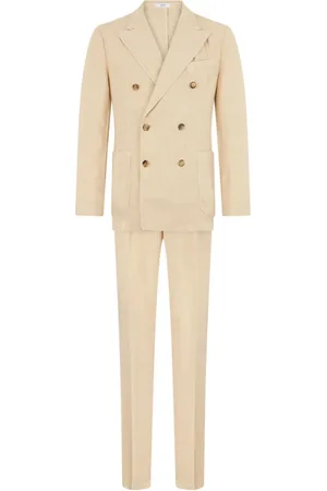 Boglioli Jakkesæt, Herre, , XL, Linned, Garment Dyed Linen Dover Suit