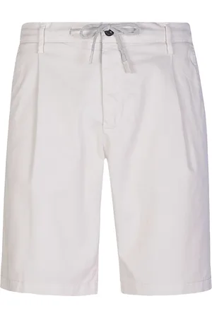 ELEVENTY Shorts, Herre, Hvid, W31, Bomuld, Bomuld Jogger Bermuda Shorts