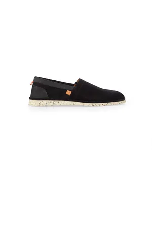 Ambitious Sko, Herre, Blå, 44 EU, Uld, Amber Perforeret Ruskind Slip-On