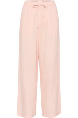 Soaked in Luxury Bukser, Dame, , L, Linned, Let Linned Peach Whip Bukser
