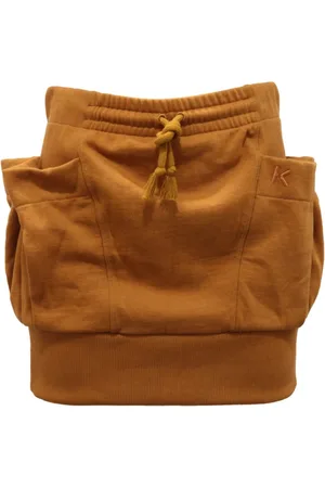 Kenzo Nederdel, Dame, Brun, M, Uld, Fleece Mini Nederdel med Felpa Foring