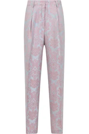 DRIES VAN NOTEN Bukser, Dame, Blå, XS, Blå Bukser til Kvinder
