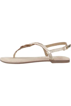 Gioseppo Sko, Dame, Gul, 38 EU, Elegante Flade Sandaler til Kvinder