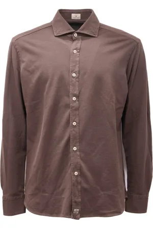 SONRISA Skjorte, Herre, Brun, 2XL, Luxury skjorte i brun