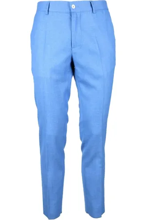D.A. Daniele Alessandrini Bukser, Herre, Blå, 2XL, Polyester, Bukser