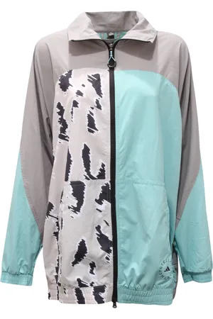 adidas Jakke, Dame, Grå, M, Uld, Loose Fit Stella McCartney Jakke