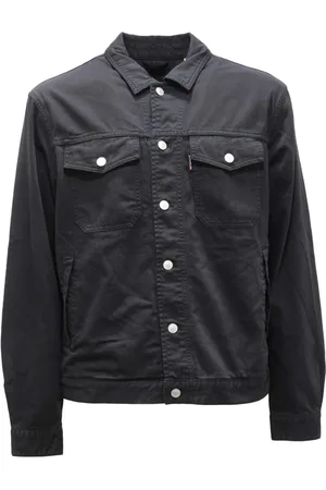 Schott NYC Jakke, Herre, Sort, M, Denim, Vintage Usmc Denim Jacket