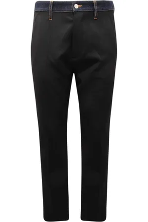 Dsquared2 Bukser, Herre, Sort, S, Uld, Uldblandede bukser lavet i Italien