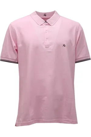 FAY Top, Herre, Lyserød, 2XL, Bomuld, Bomuldsskjorte Made in Italy