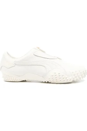 PUMA Sko, Herre, Hvid, 40 EU, Beige Almond Touch-Strap Sneaker