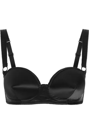 Dolce & Gabbana Undertøj, Dame, Sort, L, Uld, Sort Ryg Hook Undertøj