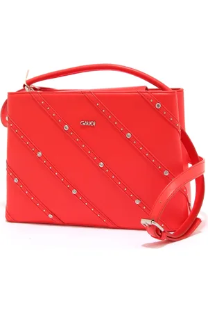 Gaudi Taske, Dame, Rød, ONE SIZE, Læder, Eco Læder Crossbody Håndtaske