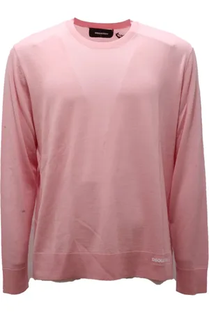 Dsquared2 Strik, Herre, Lyserød, S, Uld, Uld Sweater Model 237