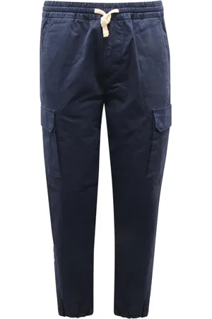 FAY Bukser, Herre, Blå, W36, Cargo Bukser Made in Italy