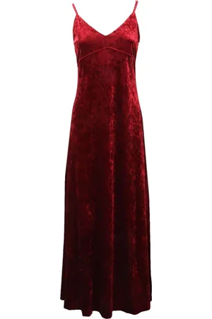Michael Kors Kjole, Dame, Rød, M, Chenille kjole i burgundy farve