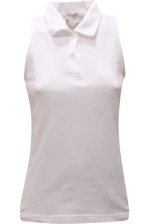 Trussardi Top, Dame, Hvid, M, Ærmeløs skjorte kollektion i hvid