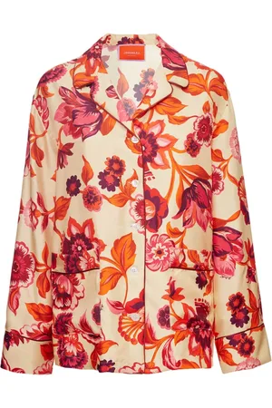 La DoubleJ Bluser & Skjorter, Dame, , M, Effortless Silk Pajama Skjorte