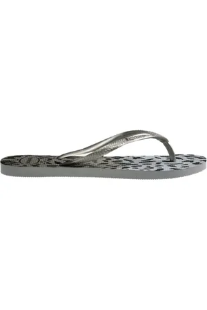 Havaianas Sko, Dame, Flerfarvet, 39 EU, Dyr Print Slim Flip Flops