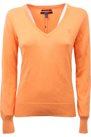 GANT Strik, Dame, , 2XL, Bomuld, Premium Cotton Sweater