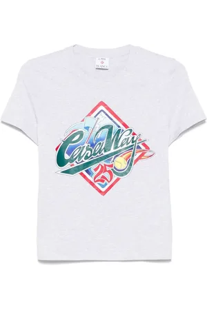 Casablanca Top, Dame, Grå, S, Uld, Stilfuldt dame T-shirt i grå
