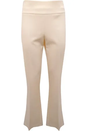 SANDRO FERRONE Bukser, Dame, , S, Italienske bukser S18Xbcmosca Latte farve