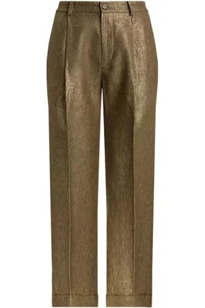 Ralph Lauren Bukser, Dame, Brun, XL, Bukser