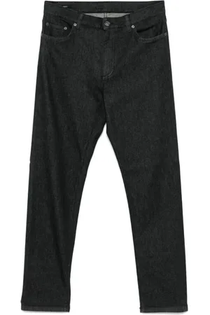 Ermenegildo Zegna Jeans, Herre, Sort, W34, Bomuld, Sort Klassisk Five-Pocket Jeans