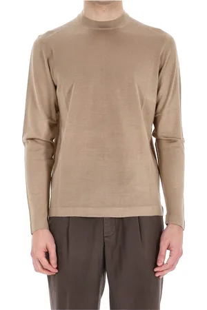 DRUMOHR Top, Herre, , 2XL, Silke Langærmet Crewneck Sweater