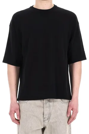 Roberto Collina Top, Herre, Sort, S, Bomuld, Sorte T-shirts og Polos Let og alsidig