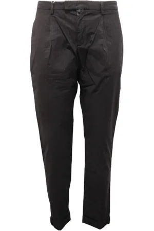Briglia 1949 Bukser, Herre, Sort, 2XL, Pinstripes Slim Bukser Made in Italy