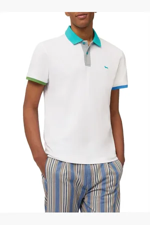 HARMONT&BLAINE Top, Herre, Hvid, 3XL, Bomuld, T-shirts og Polos Hvid
